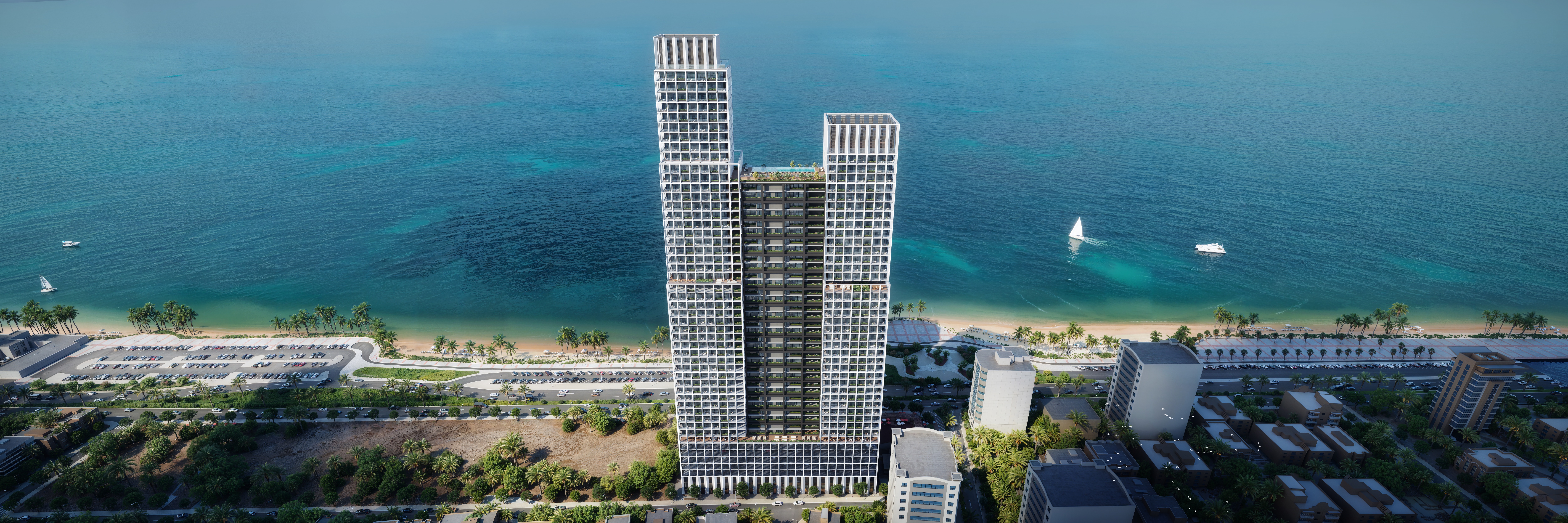 A refined address facing the Arabian Gulf